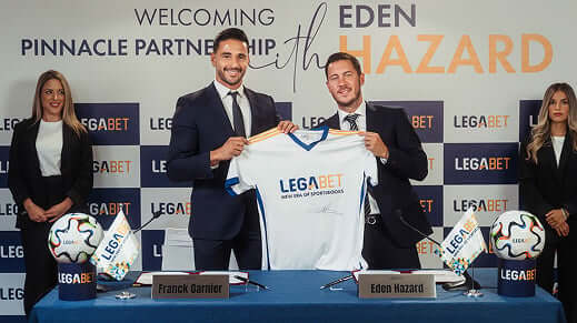 LEGABET - Eden Hazard đại sứ thương hệ LEGABET