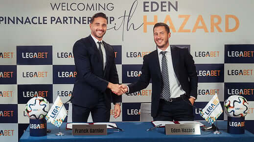 LEGABET - Eden Hazard đại sứ thương hệ LEGABET